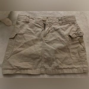 Vintage Mini Cargo Skirt (Size XS)